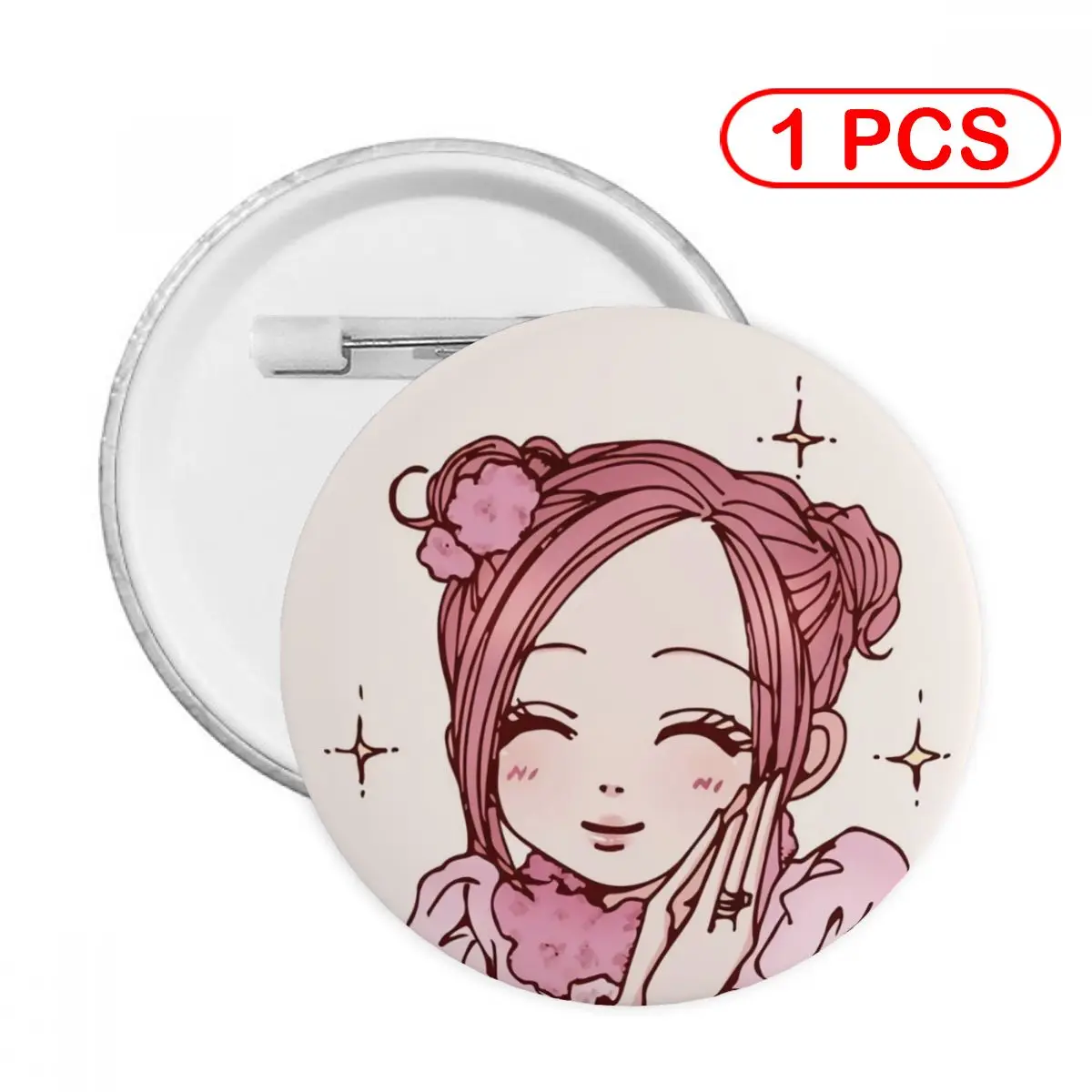 

NANA Anime Cute Girl Pin Customizable Badge Backpack Badges Brooch Brooches Metal Pins Friends