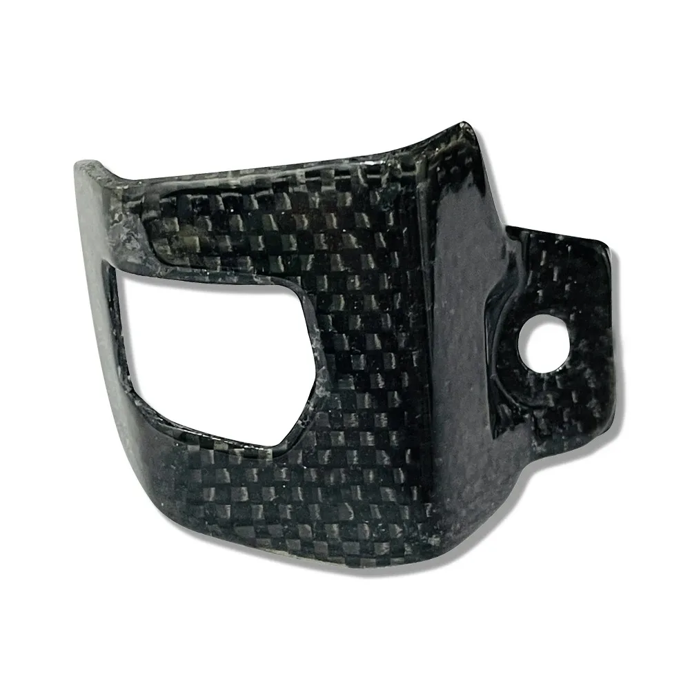 

Для Triumph Street Triple 765 R RS 2017-2014, защитная крышка масляного горшка из углеродного волокна, декоративная крышка, часть модификации мотоцикла