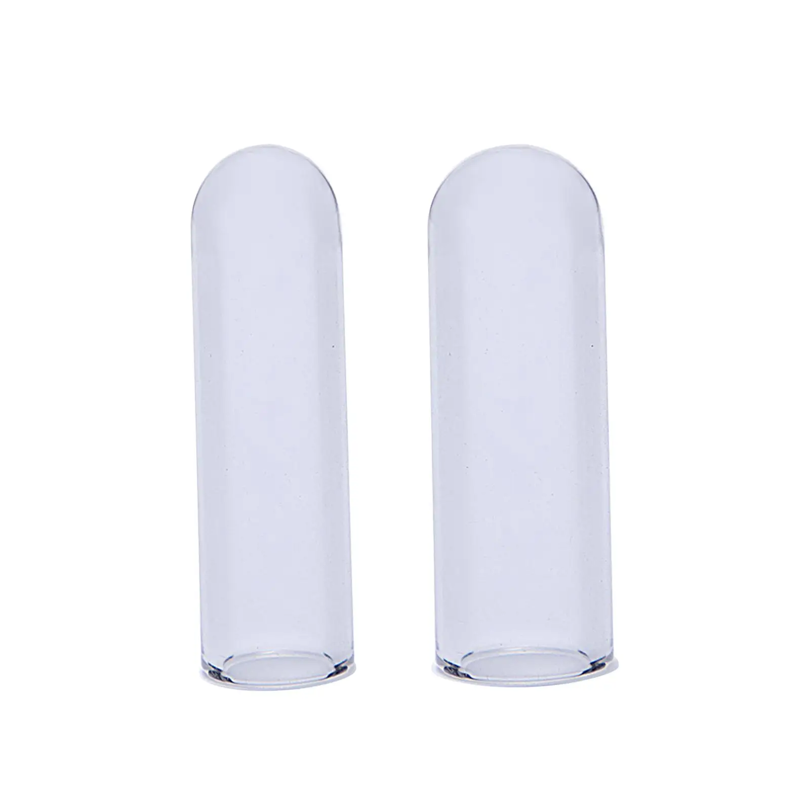 

10x Glass Straw Cover Creative Clear Straw Caps Covers Straw Protector Cover