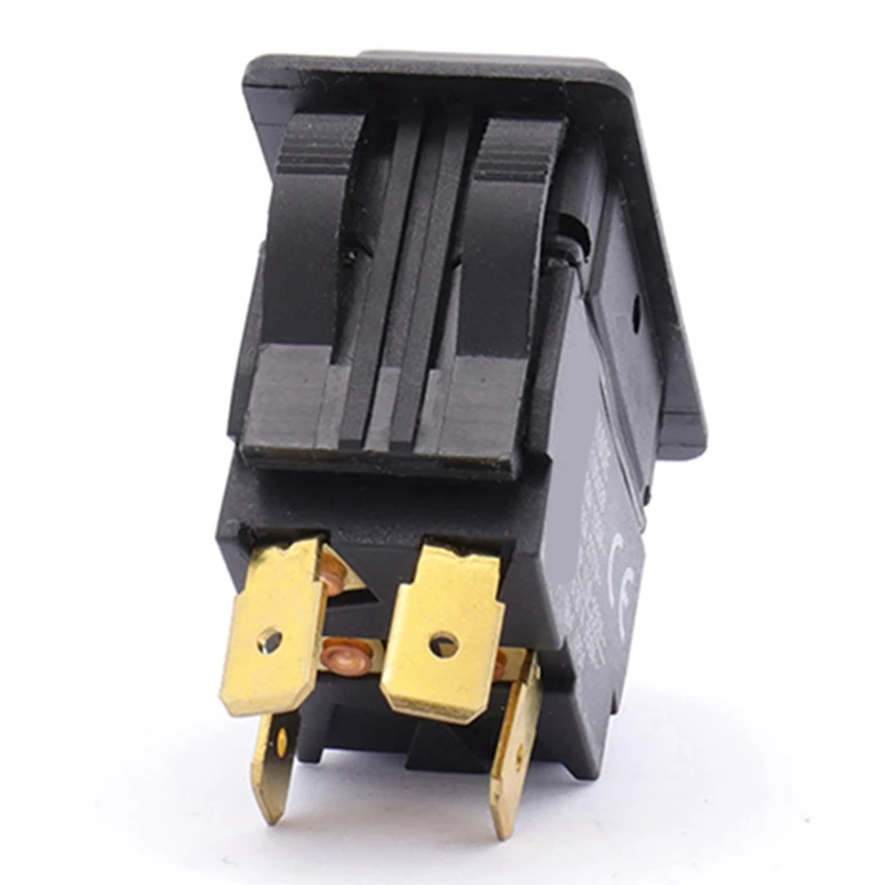 HY60E 4-контактный 20A 125 В/250 В 2HP промышленный кнопочный переключатель ВКЛ./ВЫКЛ.