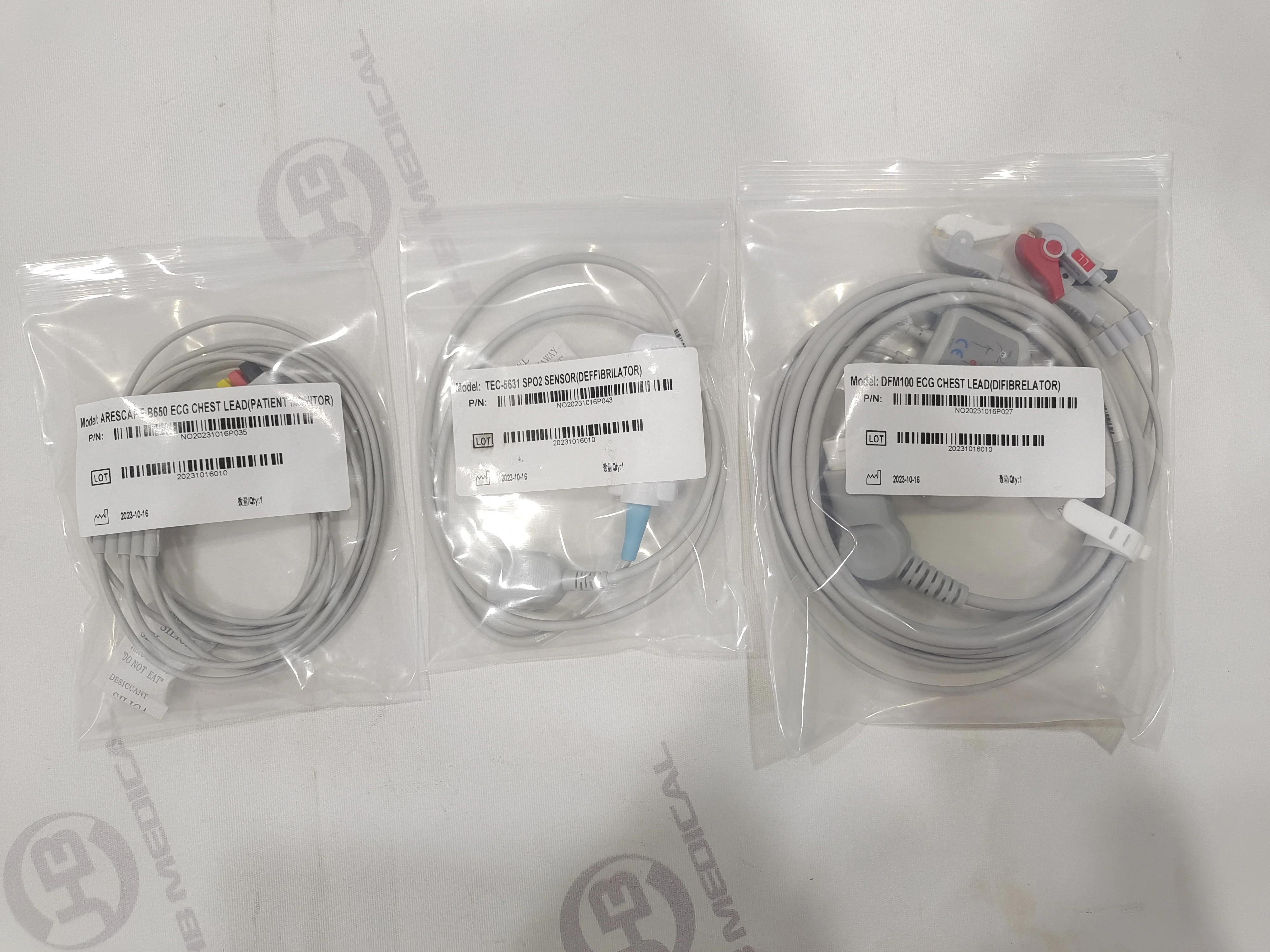 Siemens DFM100 CHEST LEAD (ДЕФИБРАТОР) Совместимая 3-проводная линия ответвления