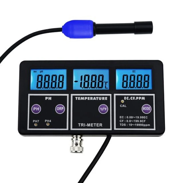 

PH-117 6 in 1 Digital PH Meter Multi-Parameter Water Quality Tester Monitor