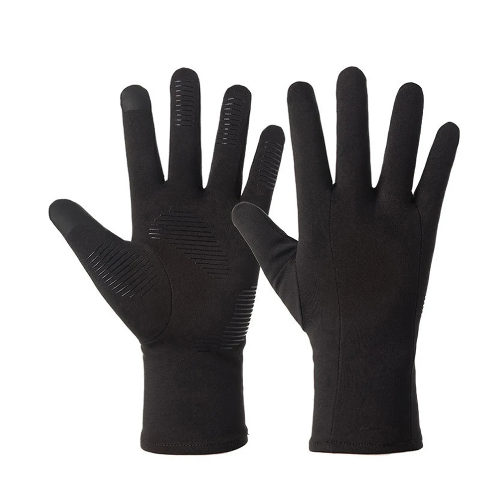 

1 Pair Full Fingers Insulated Warm Thermal Gloves All Weather Windproof Waterproof Hiking TouchScreen Comfort Grip Winter Sports