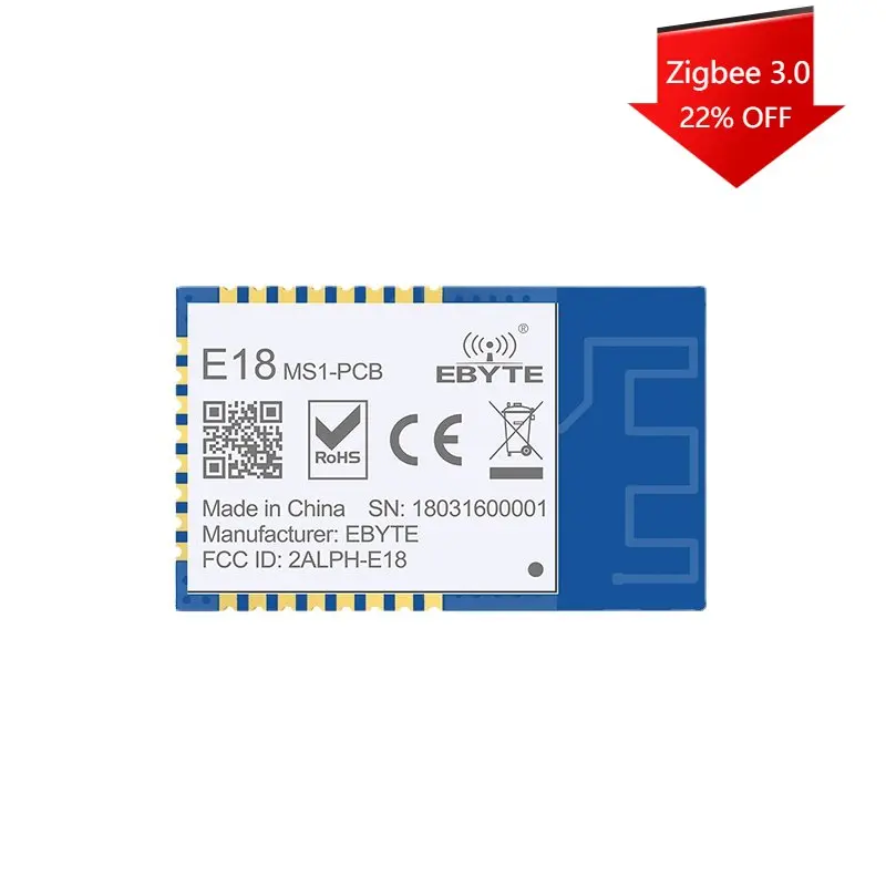 4 шт., встроенная антенна Zigbee IO CC2530 2,4 ГГц 2,5 МВт
