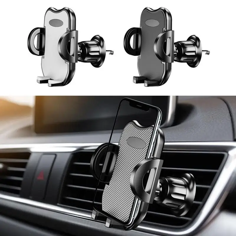 

Universal Magnetic Air Vent Phone Holdern360-Degree Rotation With Button Interior Organizer Auto Bracket Phone Car Accessories