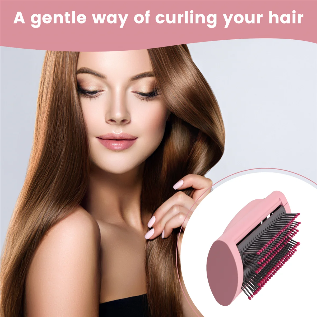 Насадка для защиты от полета разглаживания сушилки HS01 HS05 Pink