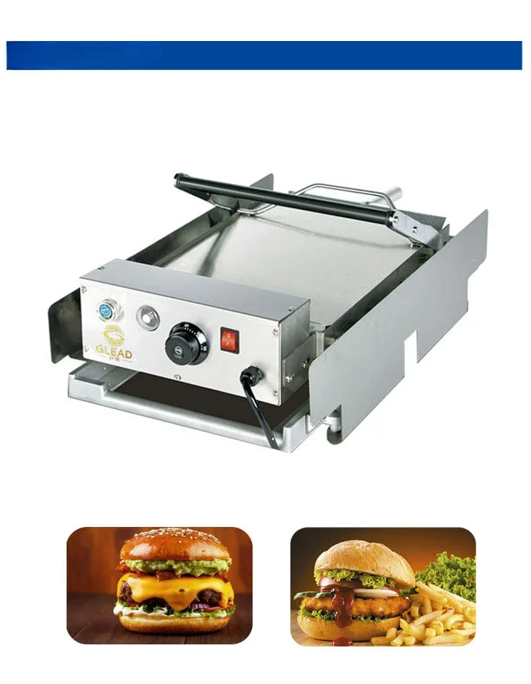 Новый электрический тостер для булочек Glead электрические булочки гамбургеры