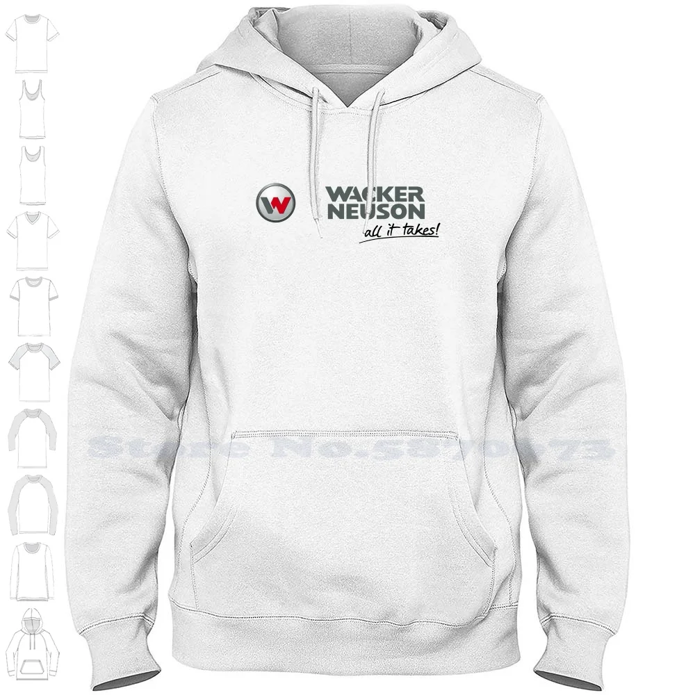 

Wacker Neuson Logo Unisex Clothing 2023 Sweatshirt Printed Brand Logo Graphic Hoodie
