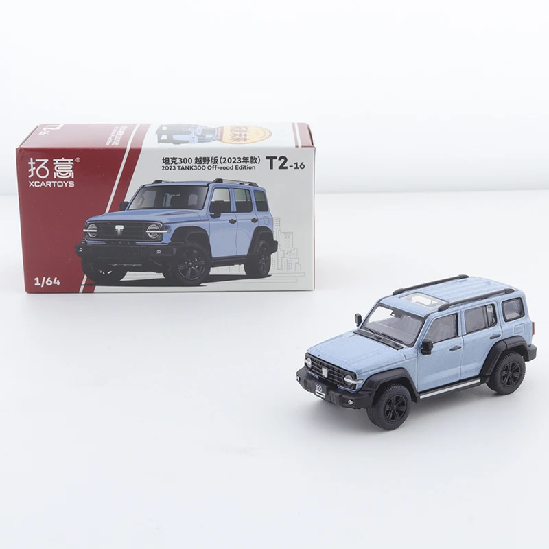 

XCarToys T2-16 1/64 Tank 300 Off-Road Edition (2023 Model) Alloy Diecast Model Car Toy Collection Boy Gift Pendant