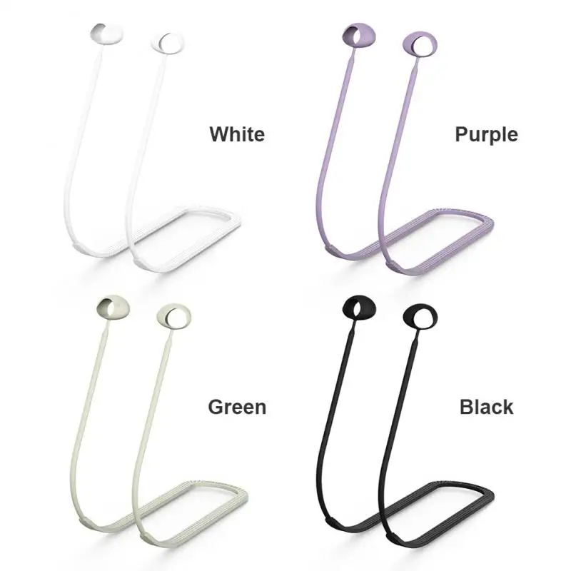 

Wireless Headphone Neck Strap Cord Soft Neck Cord Silicone Anti Lost Rope 80 Cm Earphone Rope For Samsung Galaxy Buds