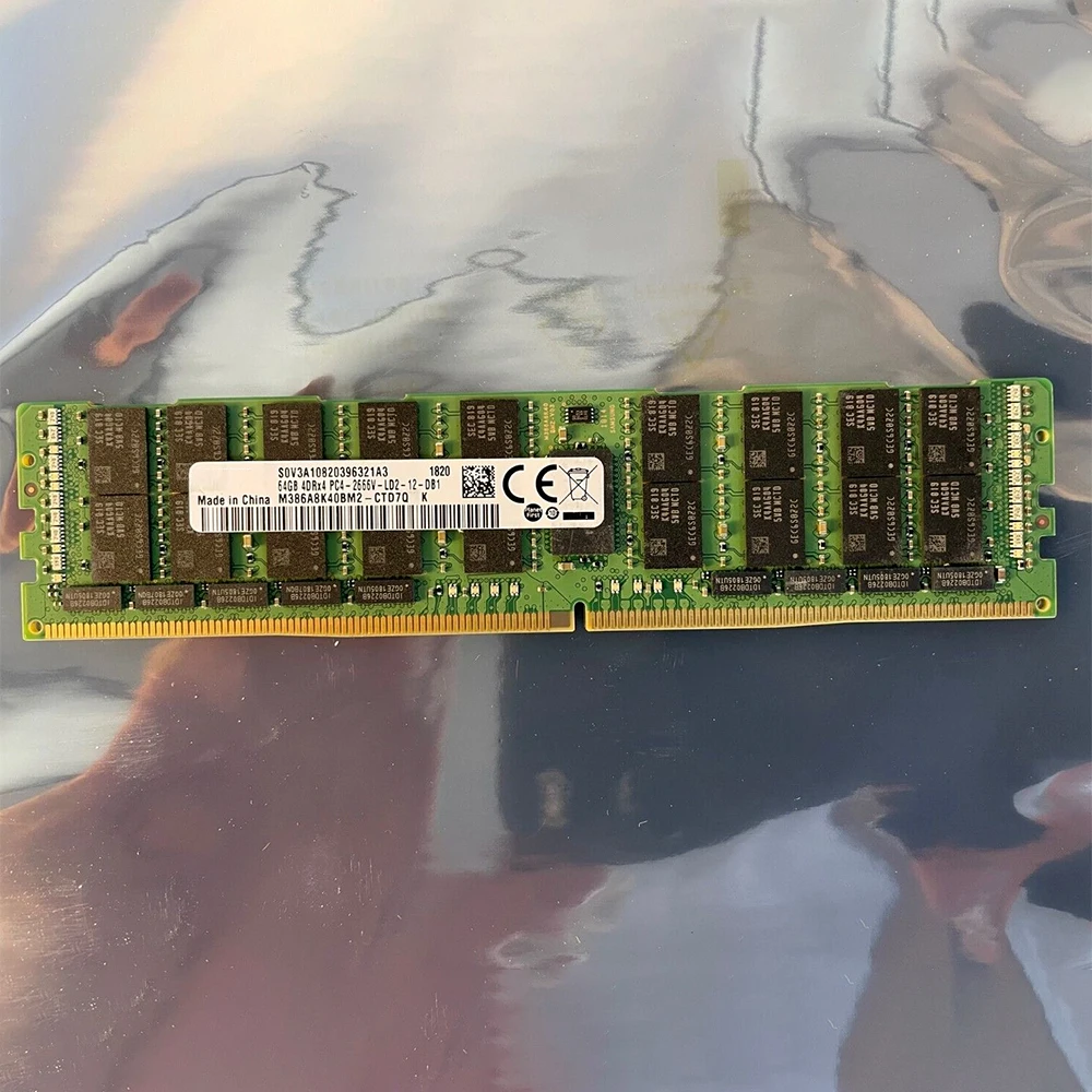 Фото 1 шт. для Samsung RAM M386A8K40BM2-CTD7Q PC4-2666V серверная память быстрая доставка высокое качество 64 ГБ 4DRx4 DDR4 2666 №2