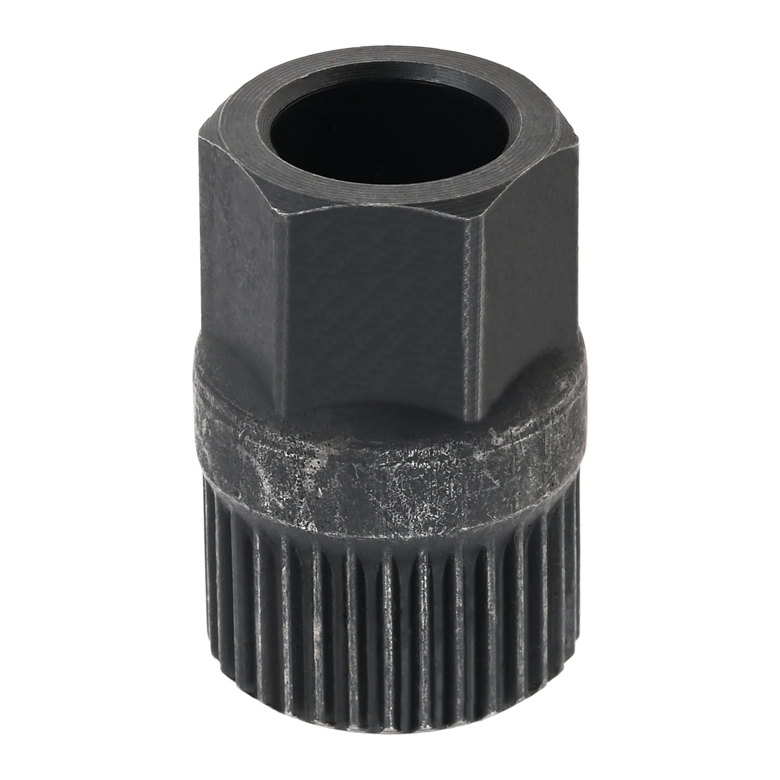 

Хромированная легированная сталь, инструмент для снятия шкива переменного тока с муфтой свободного колеса с 33-зубьями, съемник шкива V-образного ремня, черные автомобильные аксессуары