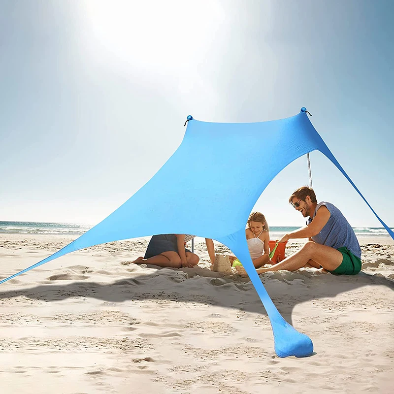 210*150*170cm Shades Beach Tent Portable Sun Shade Awning UV