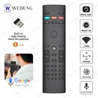 Новый умный пульт дистанционного управления G40S, голосовой поиск, воздушная мышь Etflix Vudu, 3 режима, 33 клавиши, ИК-бластер, обучающий гироскоп для ТВ-приставки Android
