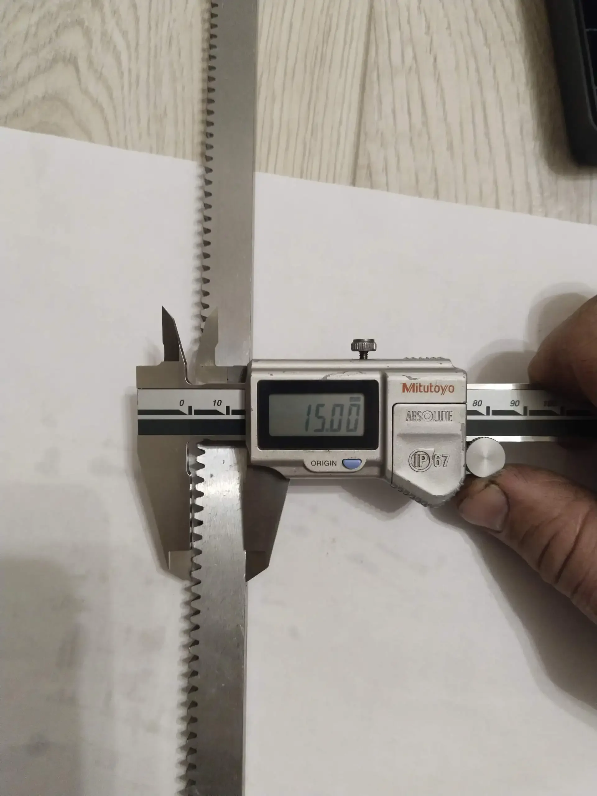 

Стальная зубчатая рейка 1.25Mod 13*15*430 мм 20 шт.