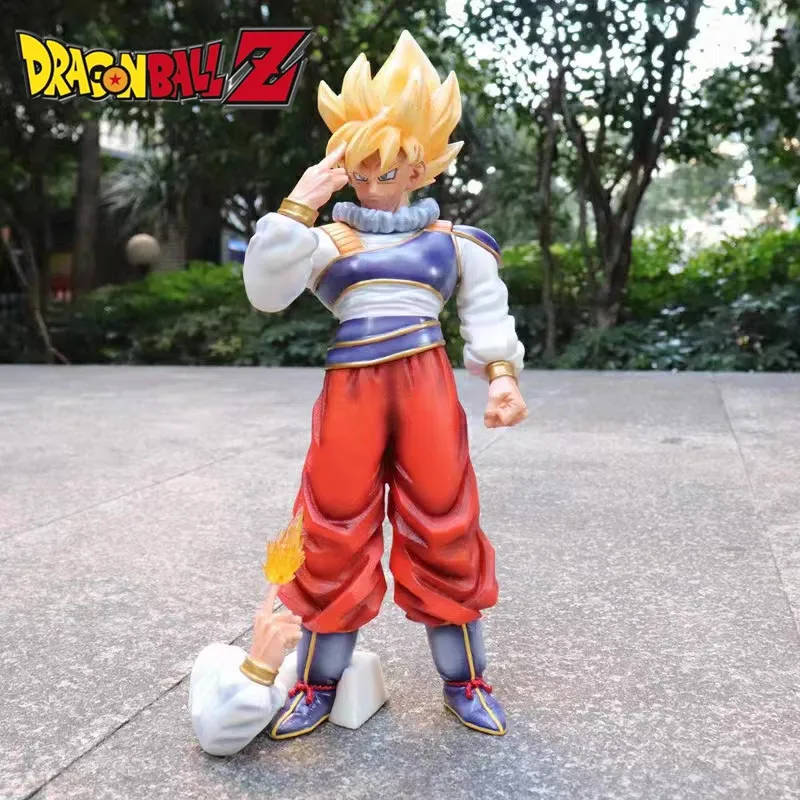 

31cm Anime Dragon Ball Z Figure Space Suit Son Goku Super Saiyan LS Kakarotto PVC Model Collection Kids Toy Gift Action Figurine