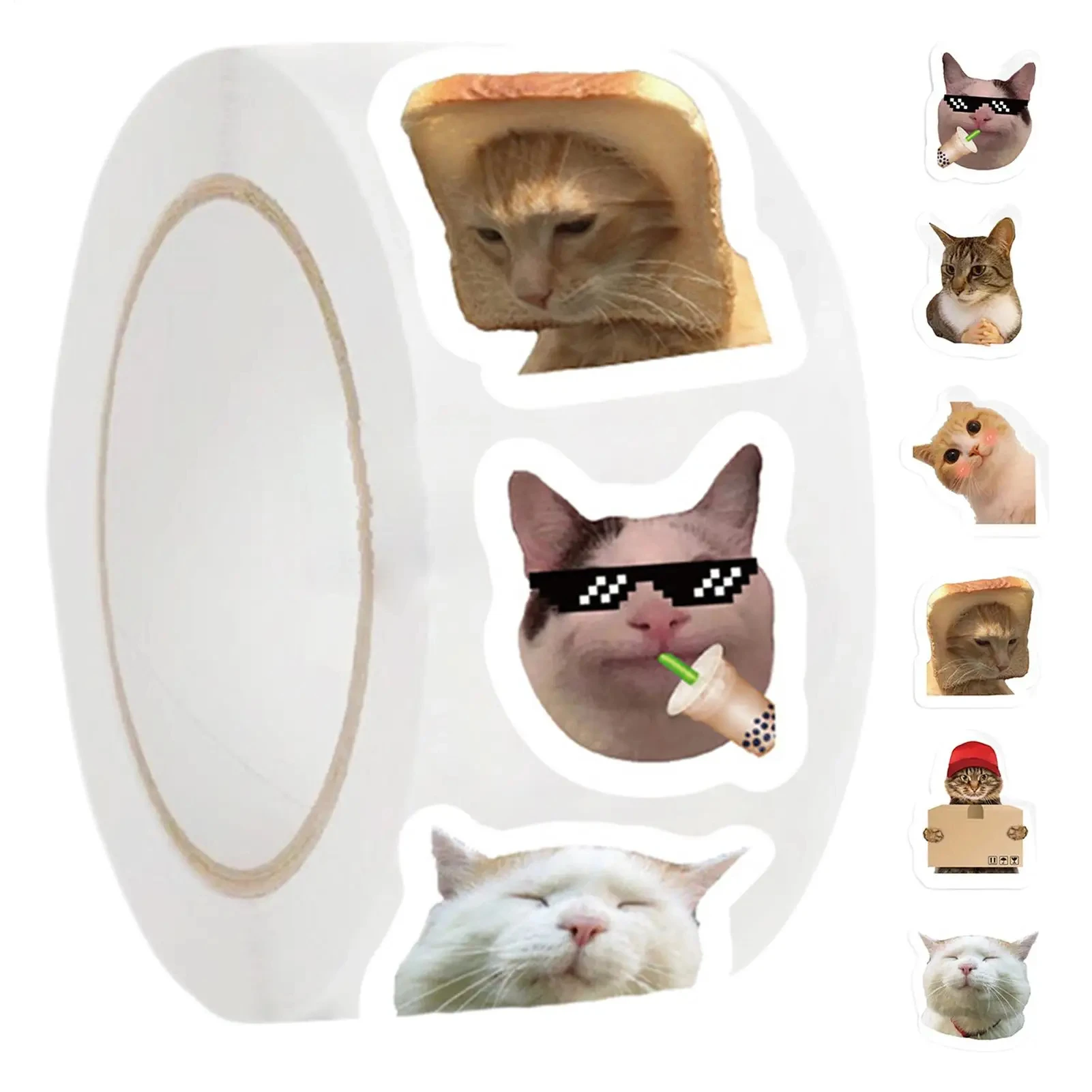 

Наклейки с котами, бумага