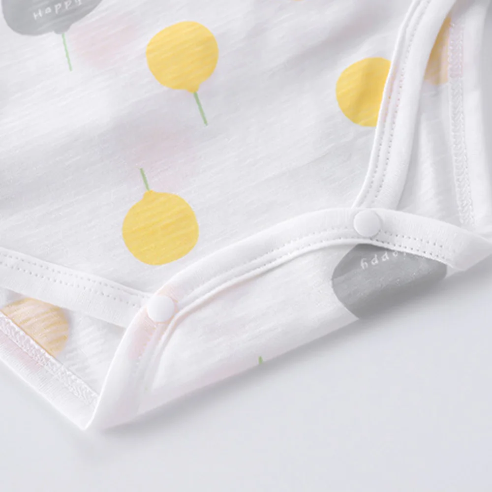 Комбинезон хлопковый для мальчиков/девочек летний с очаровательным узором