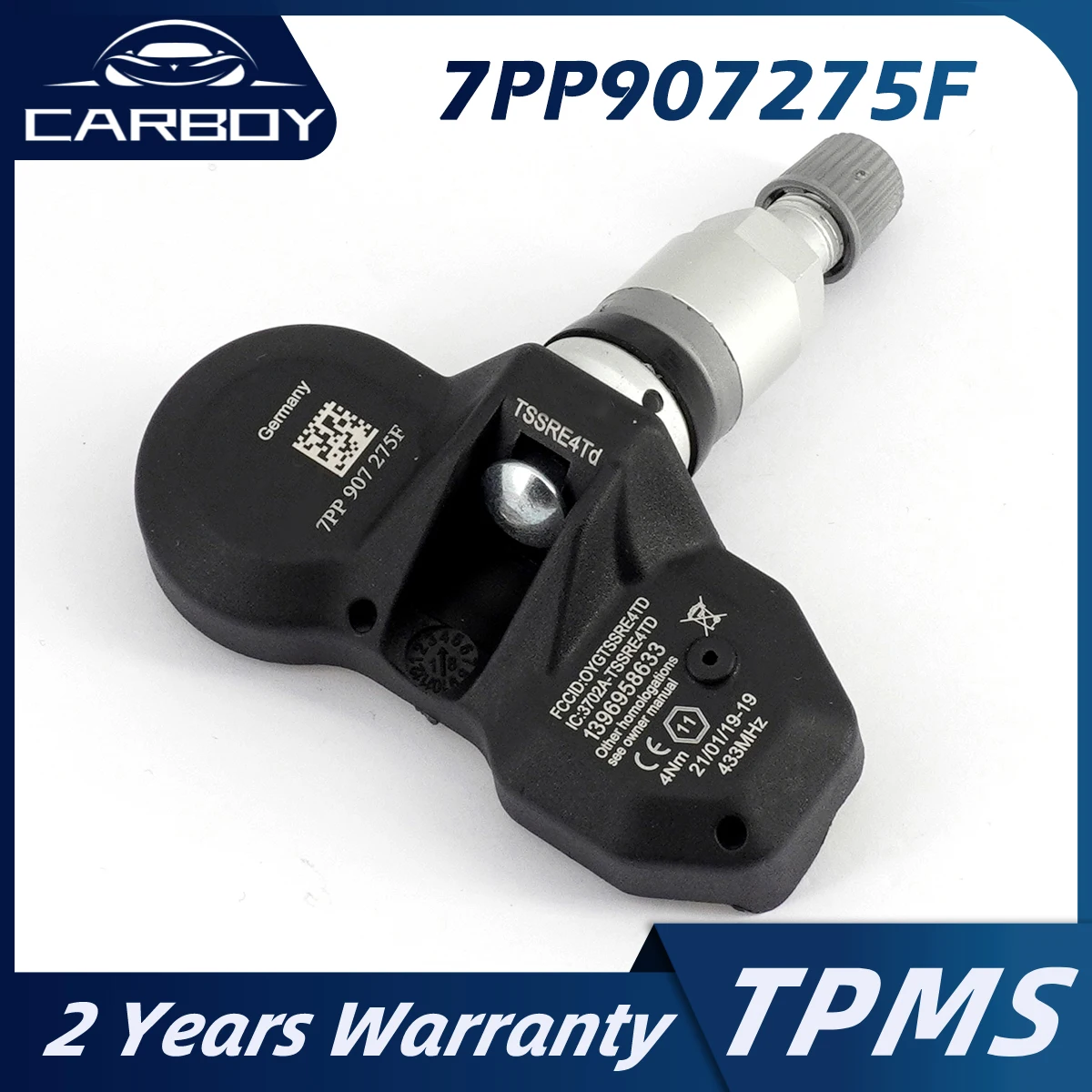 7PP907275F TPMS Sensor For Audi S6 RS6 RS7 Porsche 911 918 Boxster Lamborghini Huracan LP640 Bentley Flying Spur Bugatti Royale