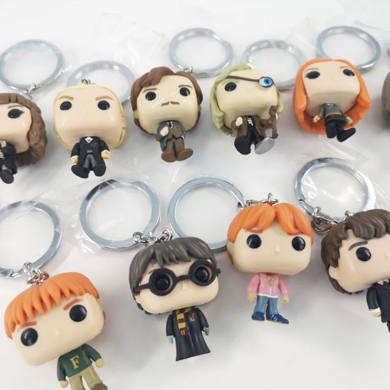 Новейшие брелоки FUNKO, периферийная тема ron с коробкой, брелок серии snape luna, подарок ginny weasley ron weasley