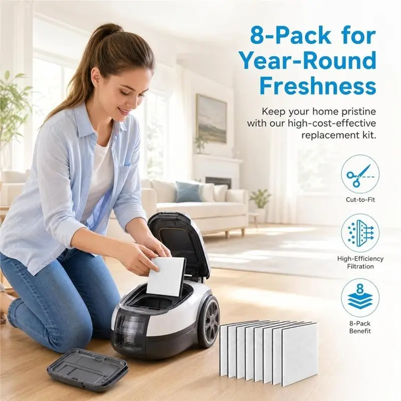 Фото 【СПЕЦПРЕДЛОЖЕНИЕ】Сменный HEPA-фильтр CF-1 86883, 8 шт. для Kenmore Sears Progressive&Whispertone, для моделей Panasonic 20- №3