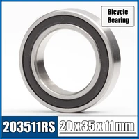 1pc bearing 203511 20x35x11 203511 2rs fushi shielding ball bearing bicycle bearing axis flower drum bearing
