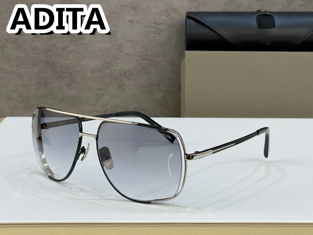 A DITA DT2010 MIDNIGHT SPECIAL Top High Quality Sunglasses for Men Titanium Style Fashion Design Sunglasses for Womens  with box