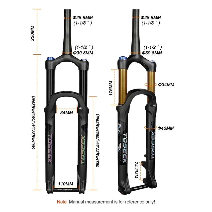 Велосипедная вилка для подвески 27 5 дюйма