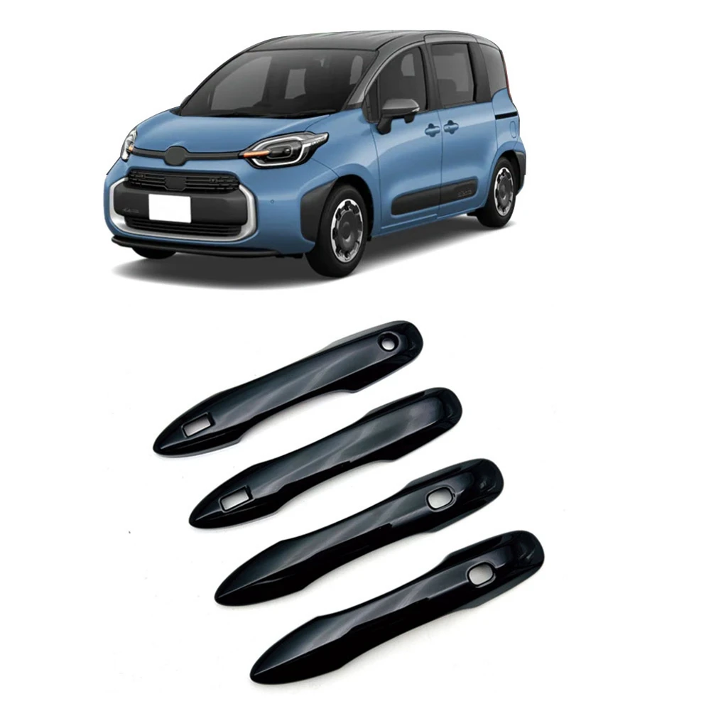 

4 шт., накладки на ручки из углеродного волокна для Toyota Sienta 2022 2023