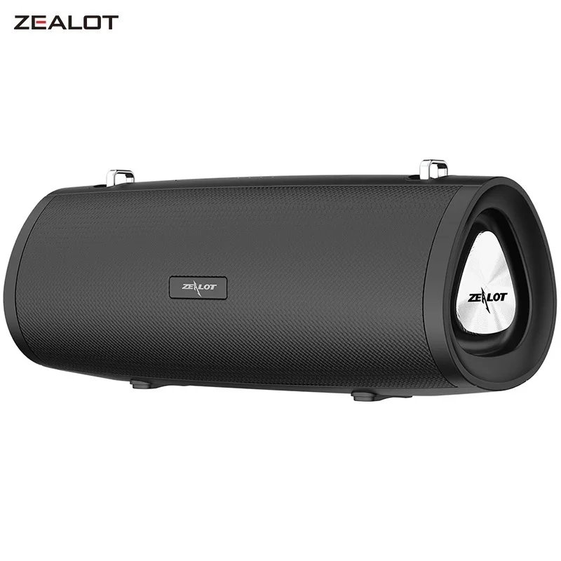 ZEALOT S38 Мощный bluetooth сабвуфер с большой мощностью, беспроводной портативный MP3-плеер для караоке, домашняя система, музыкальная шкатулка