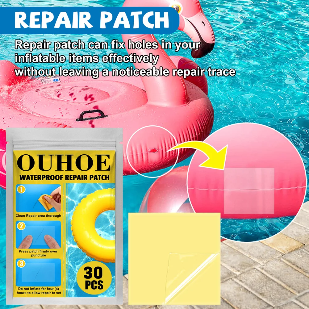 

Waterproof Tape Patch Repair Tear Hole Ripped Boots Tent Swim Ring Repair Tools Camping Swimming Repair