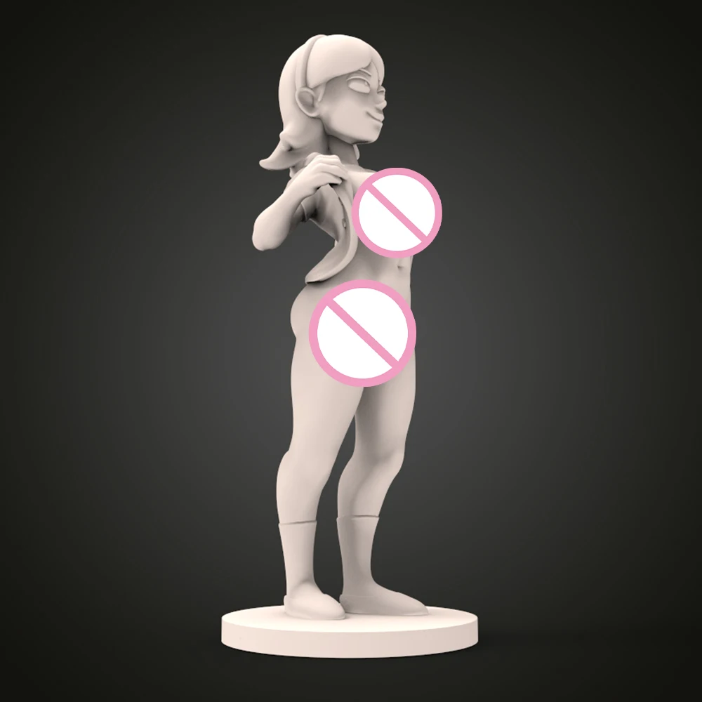 1:24 красивая девушка Джессика 3d печатная модель из смолы неокрашенная фигурка