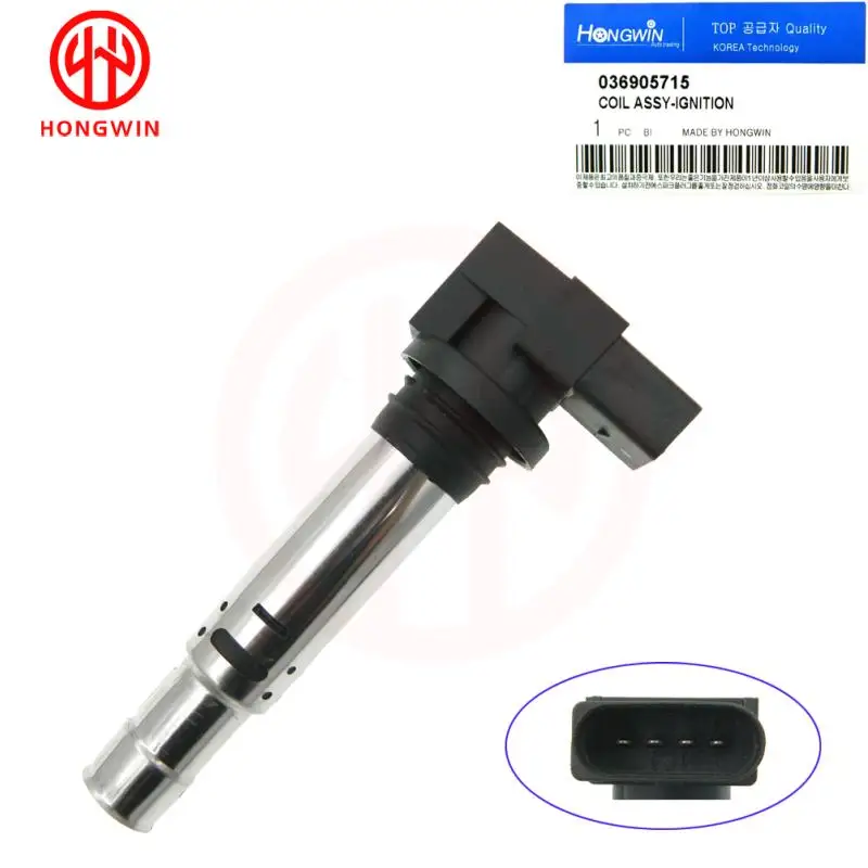 Ignition Coil For-Audi A3 For Vw-Polo Tiguan Golf Cc Eos Passat 036905715 036905715F 036905715A 036905715C 036905715G