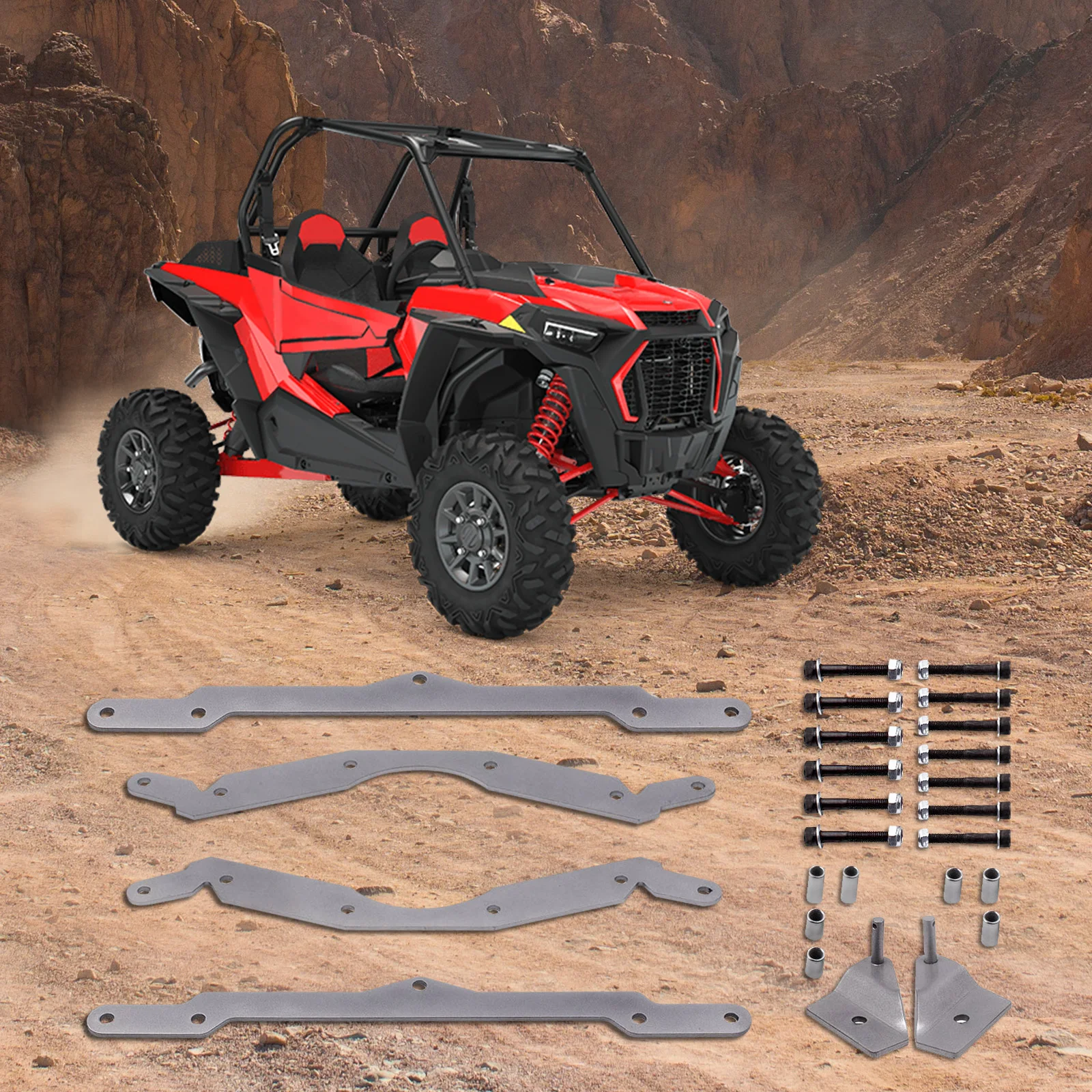 

3-дюймовый комплект подъема с полосой быстрого отключения для Polaris RZR 800 07-2014 ATV UTV