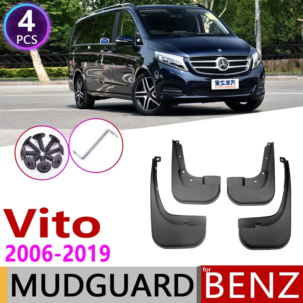 Брызговик для Mercedes Benz Vito Viano V Class 2006 ~ 2019 W639 639 W447 447 брызговик аксессуары
