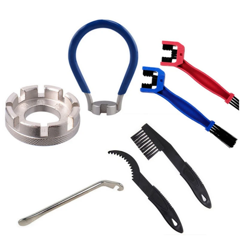 

Щетки для чистки цепи, набор для чистки зубных дисков, Детская щетка, инструменты для ремонта велосипеда