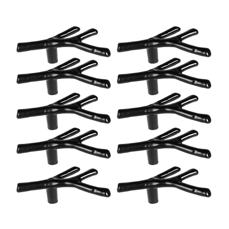 

10Pcs Drawer Knobs Dresser Twig Tree Branch Vintage Kitchen Bathroom Bedroom Cabinet Cupboard Pulls Handles Decorative Furniture