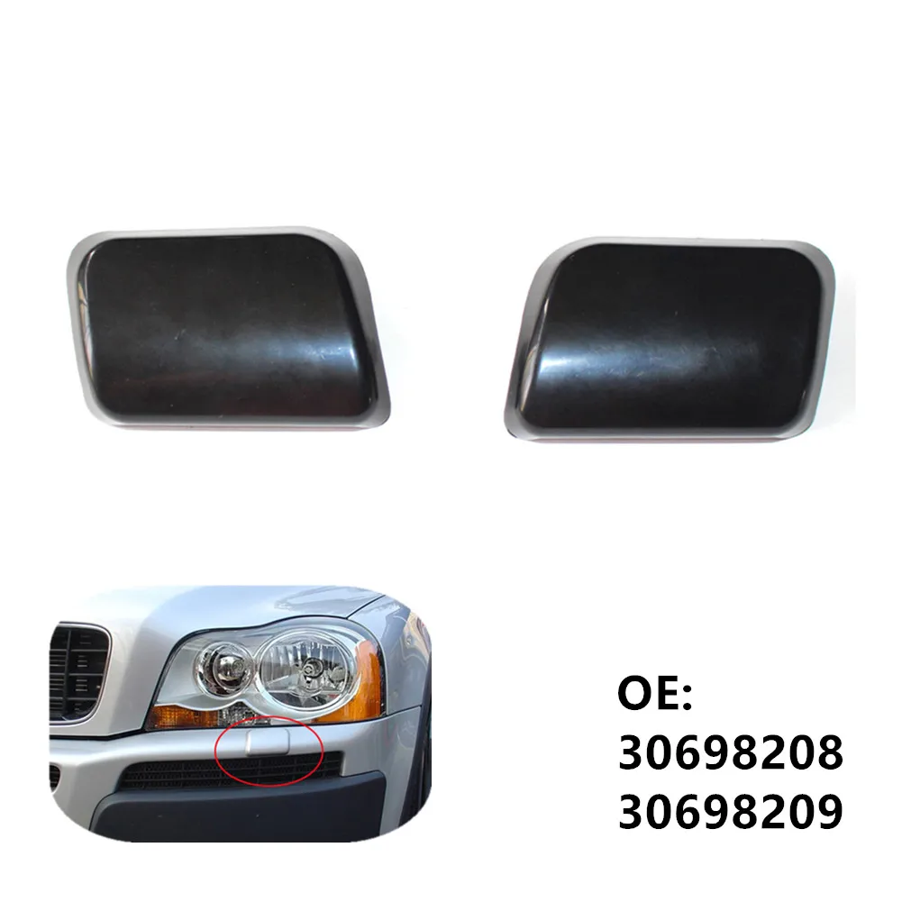 

30698209 30698208 Left & Right Side Headlight Washer Nozzle Cover Cap For Volvo XC90 2002-2006 car-styling