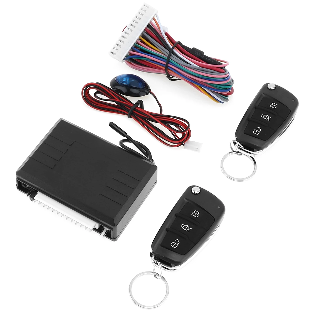 

12V Smart Theft-proof Car Alarm System Vehicle Keyless Entry System with Remote Control Door Lock Automatically for Toyota