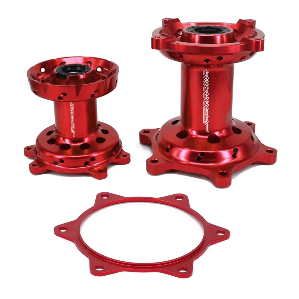 

JFG 6061-T6 Aluminum CNC machined Motorcycle Front Rear Wheel Hubs and Spocket Spacer Raiser For Honda CRF250R CRF450R