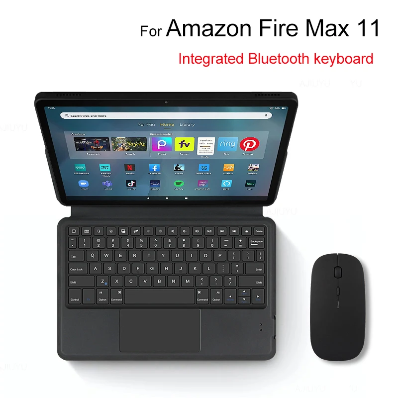 Smart Keyboard Case Portuguese For Amazon Fire Max 11