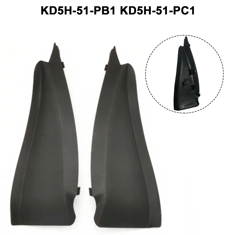 

2pcs Car Front Pair Corner Windshield Wiper Cowl Cover KD5H-51-PB1 KD5H-51-PC1 For Mazda CX-5 2017-2019