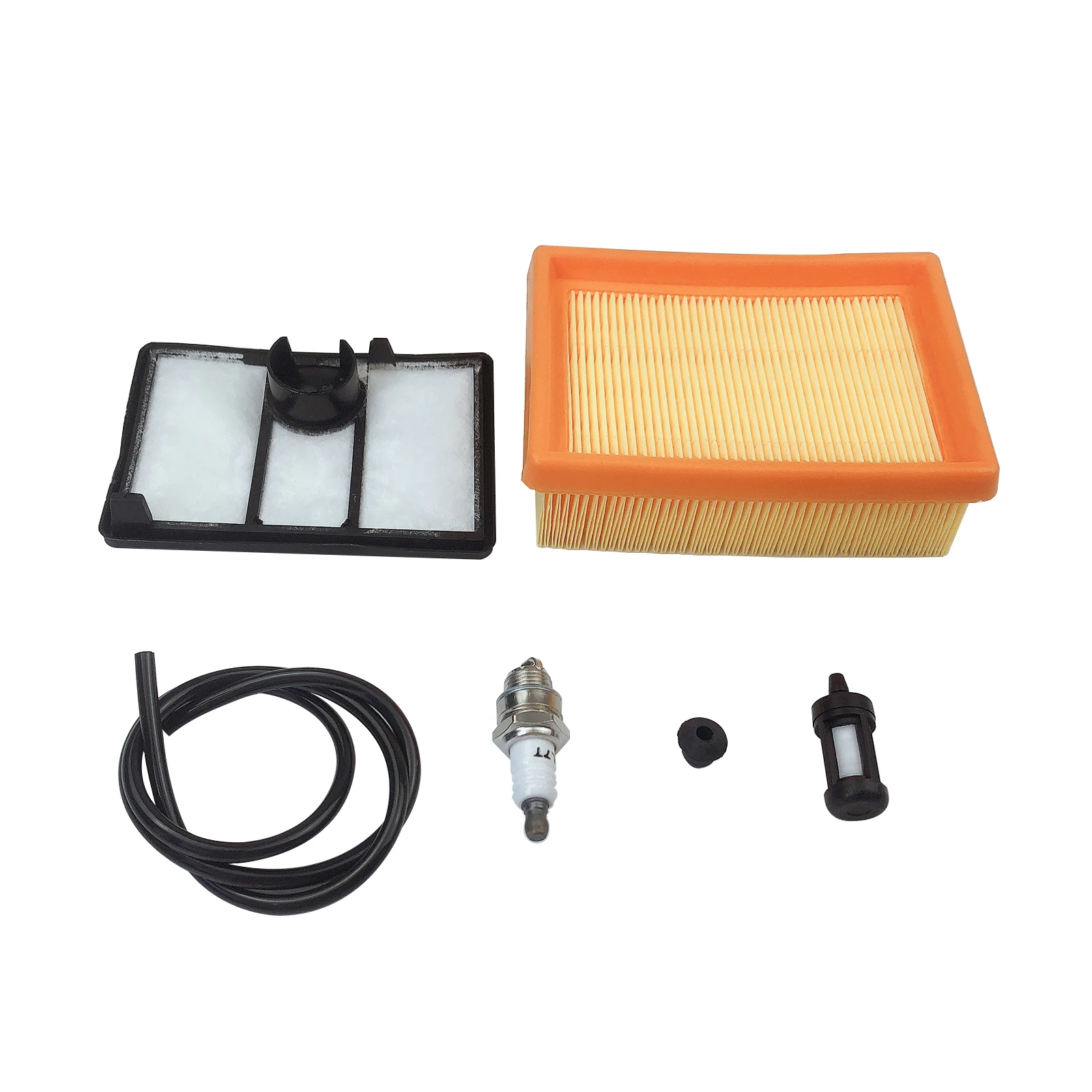 

5pcs/1 kit Replace Air Filter Fuel Line Grommet Fuel Line Filter Spark Plug fit Stihl TS700 TS800 TS700Z 42241410300 42241401801