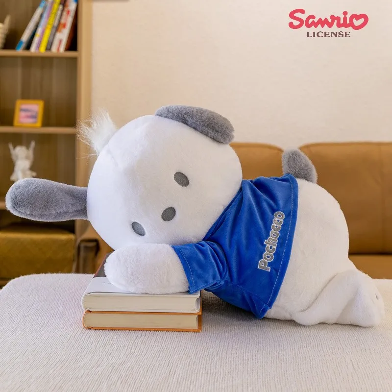 

Новинка, плюшевая кукла Sanrio, 50 см, милые плюшевые игрушки-лежанки, милые собаки, мягкие игрушки, рождественские подарки на день рождения для детей и девочек