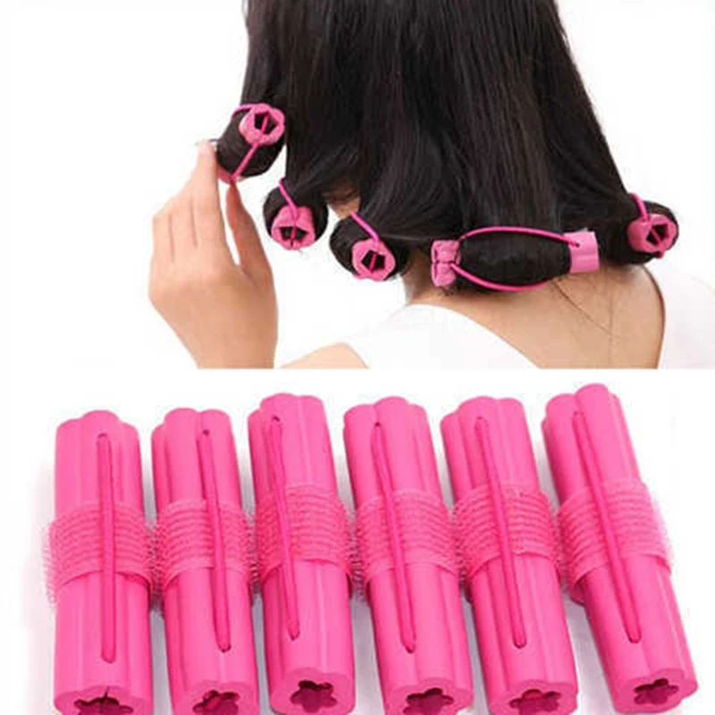 

Heat-free Nighttime Hair Curlers Sleep Styler DIY Hairstyle Long Curlers Styling Tool Kit for Women Hair Styling Tools
