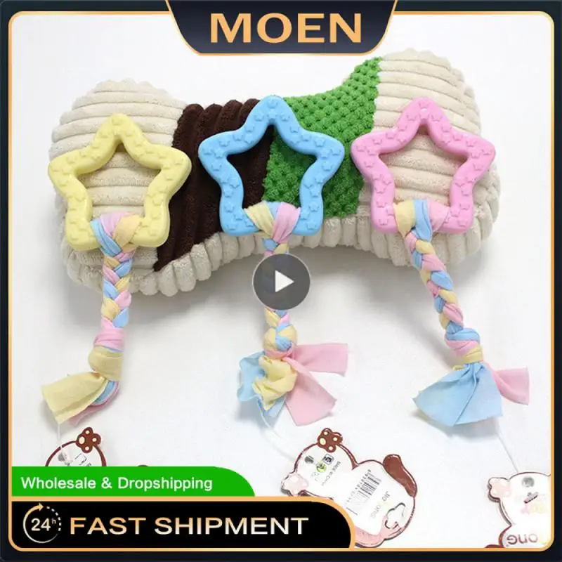 

For Small Meduim Chew Toys Durable Interactive Knot Toys Fashion Dog Toy Pet Accessories Anti-chew Teeth Cleaning Toy Funny
