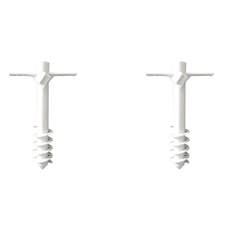 

2 шт., пляжный зонт, песочный якорь, тяжелый наземный анкерный стенд для сильного ветра