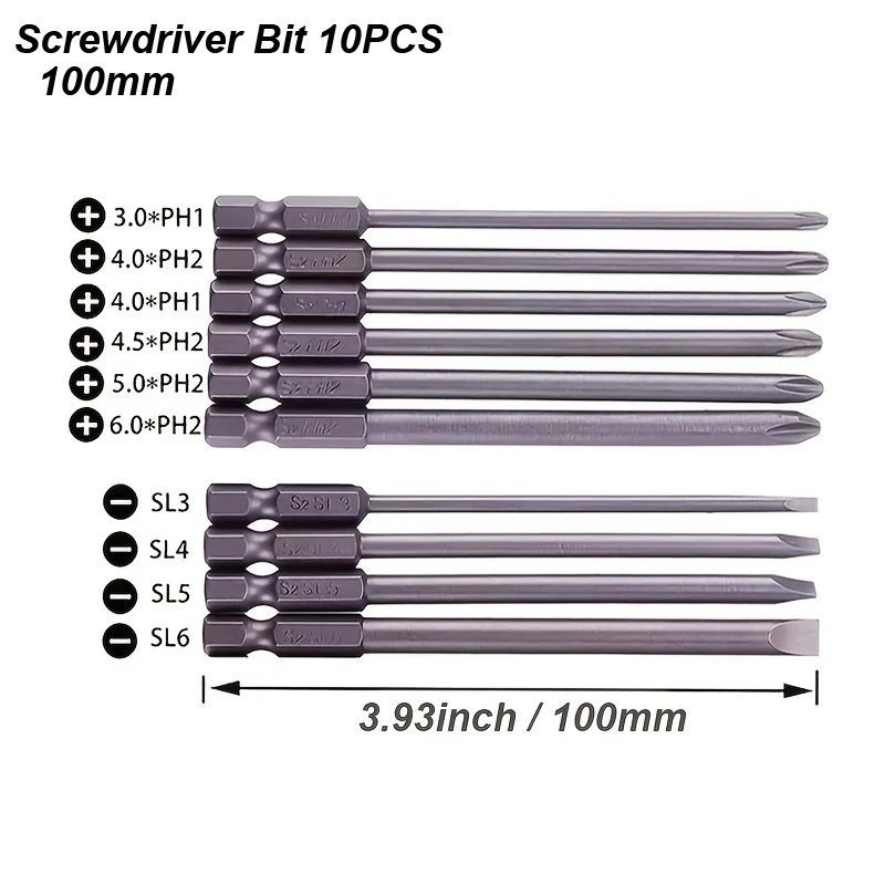 

Набор прецизионных магнитных отверток Atooltour Хромованадиевая сталь
