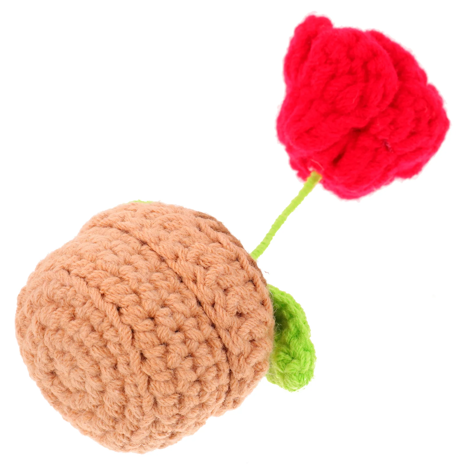 

Crochet Flower Pattern Bouquet Gift Artificial Knitted Potted Sunflower Mothers Pot Valentine Day Knitting Daisy Roses
