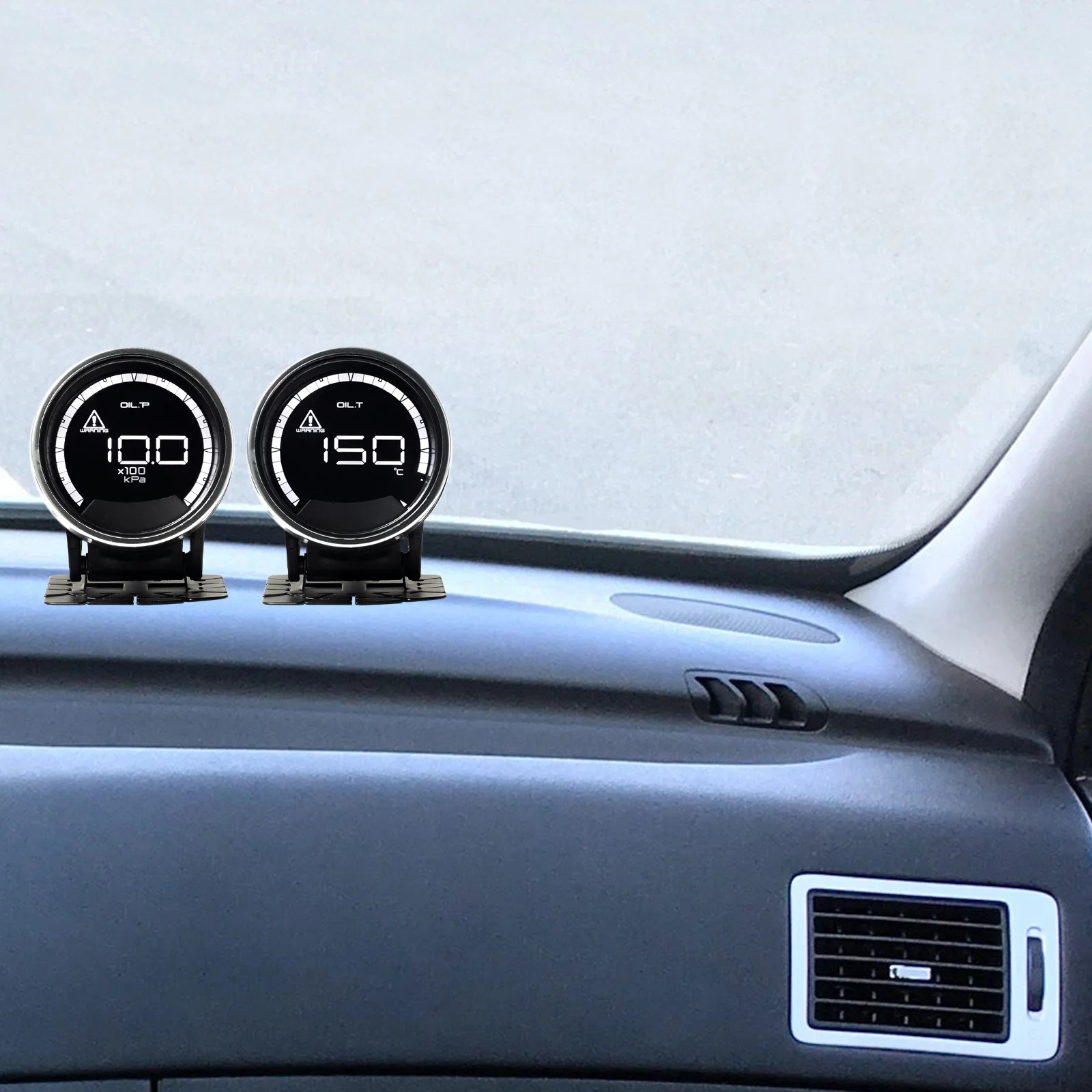 Defi 7 цветов A2 гоночный измеритель температуры воды масла TEMP Turbo Boost вакуумный